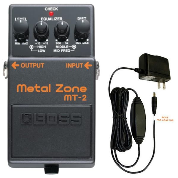 BOSS l Zone MT-2【BOSS電源アダプター付き】 Amazon | BOSS ボス MT-2 Metal Zone ディストーション + 純正